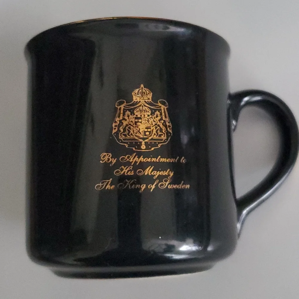 Gevalia Kaffe Black Coffee mug